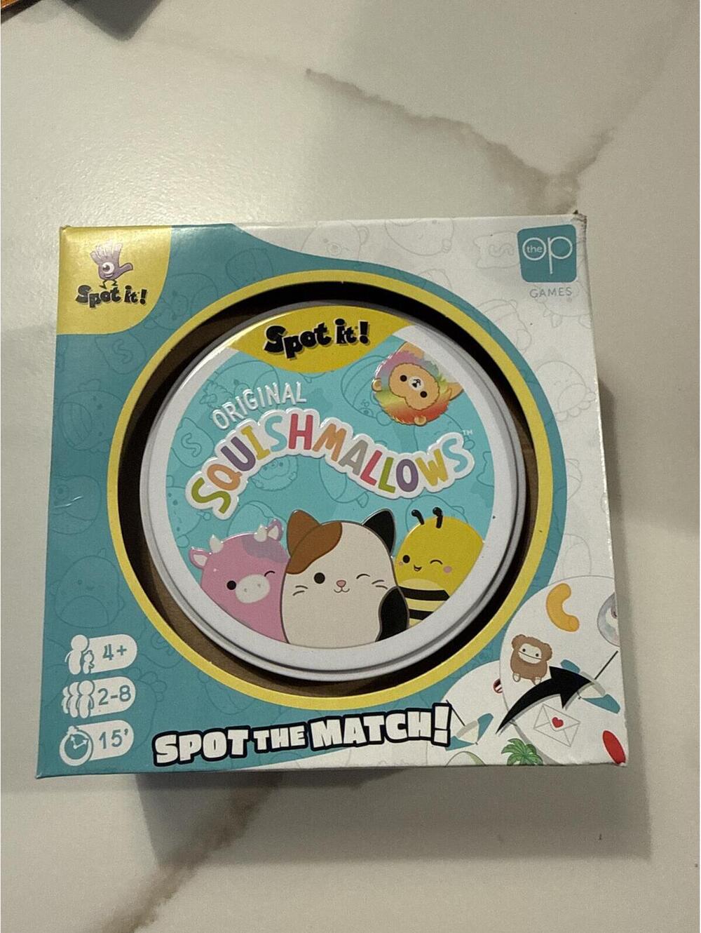 Spot It! Original Squishmallows Card Game - Fast Matching Fun - New Sealed